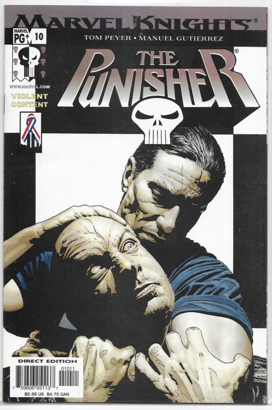 Punisher (vol. 6, 2001) #10 VF Peyer/Gutierrez, Bradstreet cover