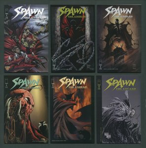 Spawn Undead  #1 #2 #3 #4 #5 #6 (SET) 9.6 NM+  - 9.8 NM-MT  1999