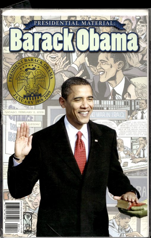 Presidential Material: Barack Obama Fourth Print Cover (2008)