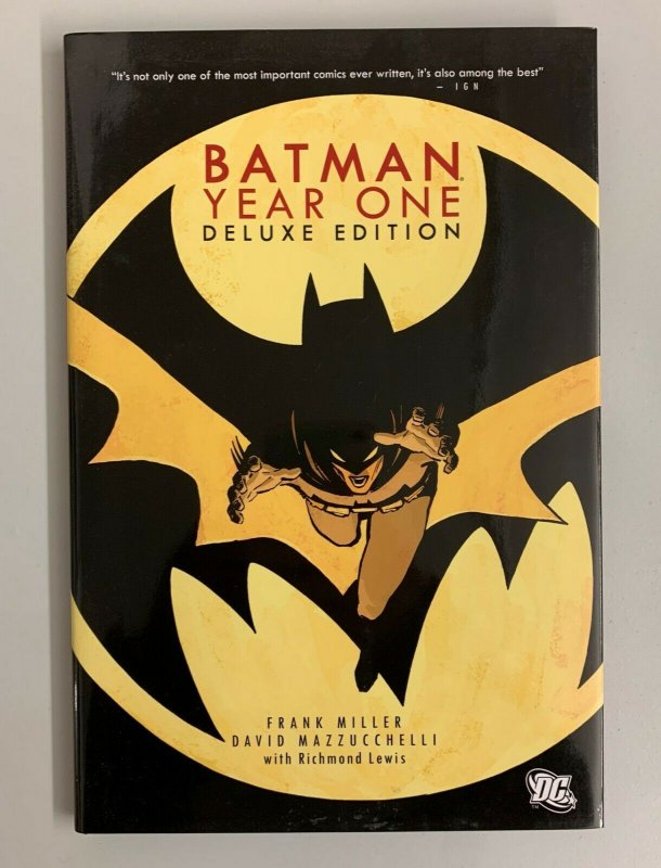 Batman Year One Deluxe (New Edition) Hardcover 2012 Frank Miller 