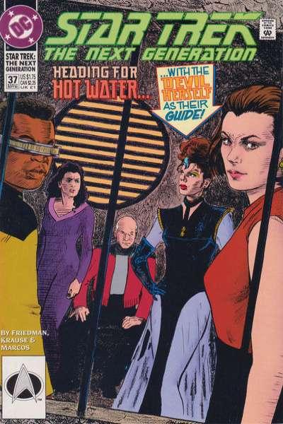 Star Trek: The Next Generation (1989 series) #37, VF+ (Stock photo)