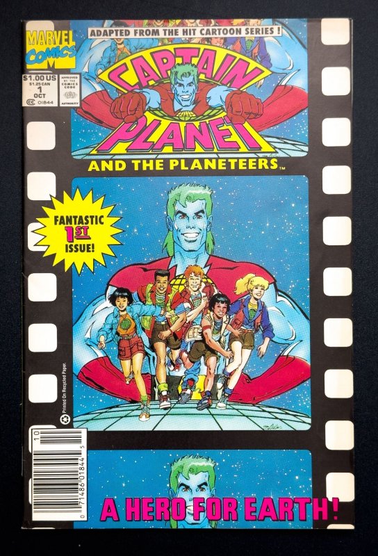 Captain Planet and the Planeteers #1 (1991)[KEY] 1st App of CP & Planeteers - VF