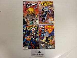 4 Superman DC Comic Books #547 562 565 566 Adventures 63 TJ18