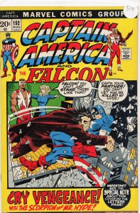 Captain America #152 (1972) Captain America and the Falcon