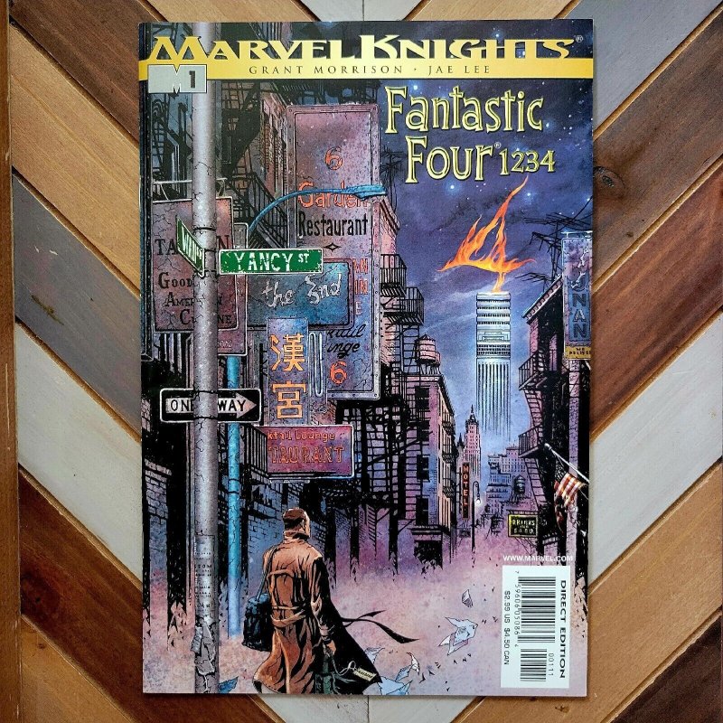 FANTASTIC FOUR 1234 #1-4 MARVEL KNIGHTS 2001 HIGH GRADE Complete Series Set of 4