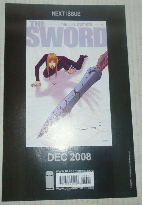 The Sword # 13 The Luna Brothers 2007 Image