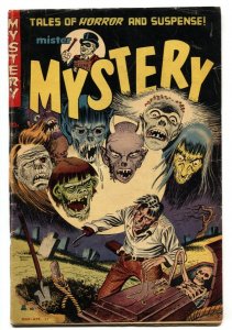 MISTER MYSTERY #10 comic book PCH pre-code horror Amputee cover!