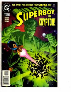 9 Superboy DC Comic Books # 56 57 58 59 61 62 63 64 65 Flash Superman Arrow J214