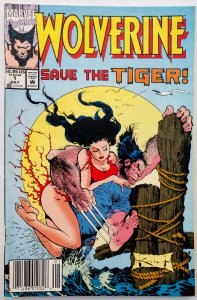 Wolverine: Save the Tiger #1 NEWSSTAND (VF+)(1992)