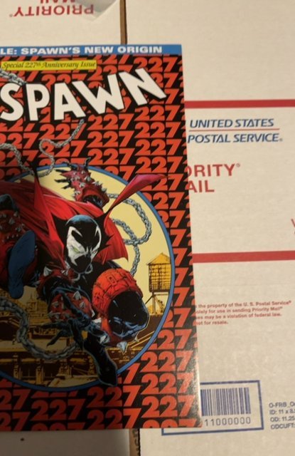 Spawn #227 Amazing Spiderman #300 Homage Image Comics 1st Print Mcfarlane NM-