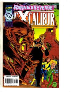 Lot Of 10 Excalibur Marvel Comic Books # 86 87 88 89 90 91 92 93 94 95 X-Men DB6