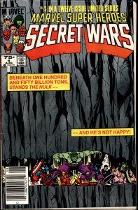 Marvel Super Heroes Secret Wars #4 (1984)