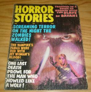 Horror Stories #3 VG february 1971 magazine - zombies - vampires - werewolf