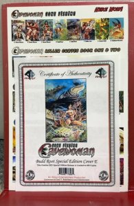 Cavewoman gone fishing Budd Root Special edition, cover E