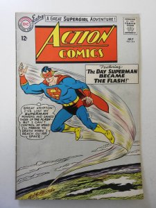 Action Comics #314 (1964) VG Condition moisture stain