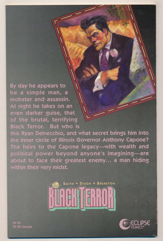 Black Terror (1989 Eclipse) #1 VF