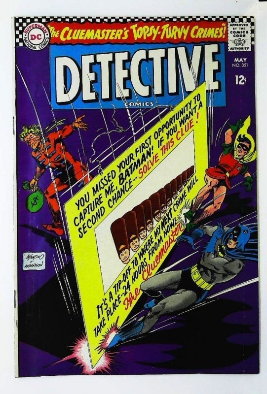 Detective Comics (1937 series) #351, Fine+ (Actual scan)