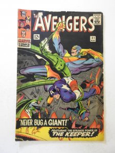 The Avengers #31 (1966) VG Condition