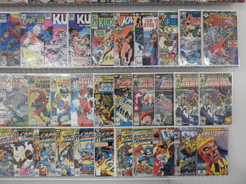 Huge Lot 130+ Comics W/ Marvel Team-Up, Captain America, Nova, +More! Avg FN !
