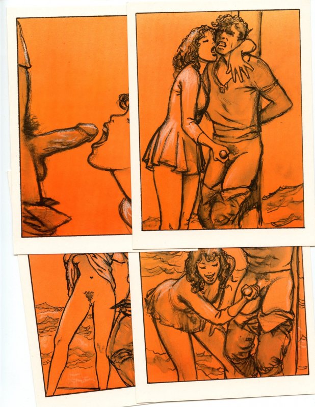 Klik Portfolio - Milo Manara - 8 Plates Tell a Sequential Story