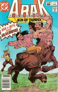 Arak Son of Thunder #10 FN ; DC | Roy Thomas Mount Olympus