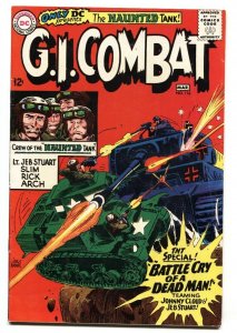 G.I. COMBAT #116 HAUNTED TANK STORY 1966-DC-JOE KUBERT COVER- VF-
