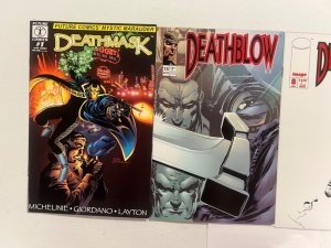 4 Indie Comics Deathblow # 2 8 15 + Deathmark # 1 63 JS47