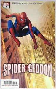Spider-Geddon 1 Marvel 2018 VG Walmart Exclusive Variant Spider-Man Spider-verse