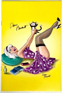 SABRINA MAGIC UNLEASHED #1 PINUP/PUMPKIN PATCH VARIANT SET SIGNED DAN PARENT COA