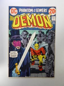 The Demon #8 (1973) VG condition subscription crease