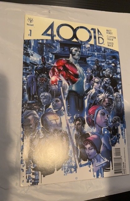 4001 A.D. #1 (2016) Clayton Crain art