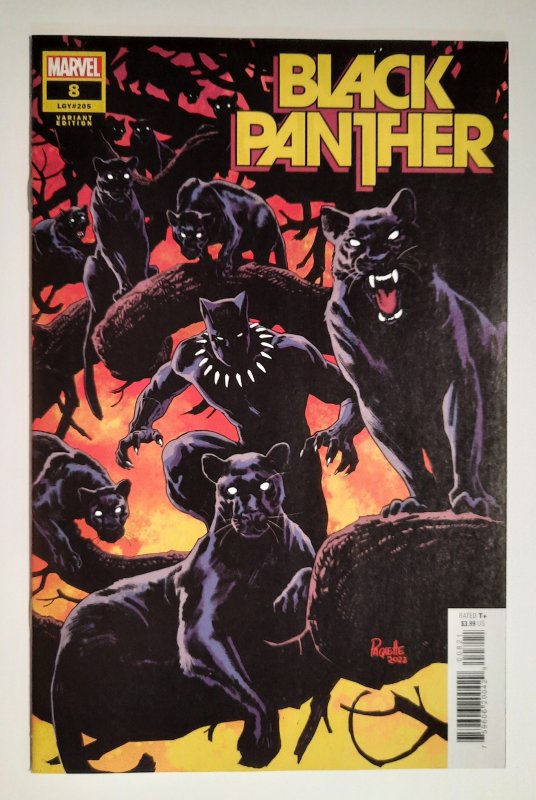 Black Panther #8 (LGY#205) - Paquette Variant Cover