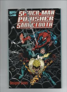 Spider-Man Punisher Sabretooth: Designer Genes - TPB - (Grade 9.0) 1993