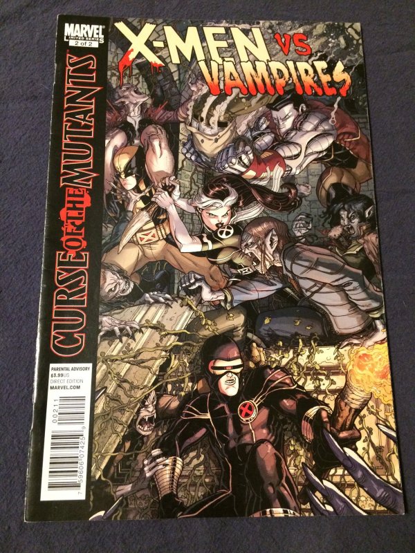 X-Men:Curse of the Mutants- X-Men VS Vampires #2 (2010) NM