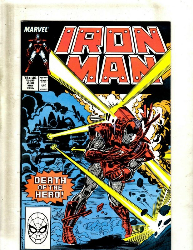 12 Iron Man Comics #230 231 232 233 234 235 236 237 238 239 241 Annual #9 GB2