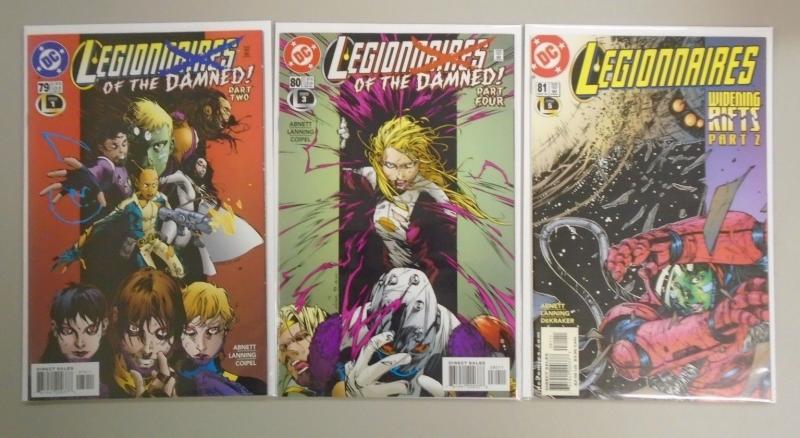 Legionnaires run #0 to #81 - includes #79 to #81 - 62 different - 8.0 - 1993