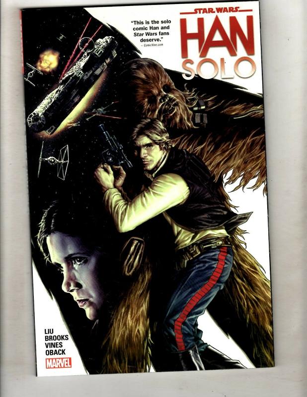 Star Wars Han Solo Marvel Comics TPB Graphic Novel Comic Book Chewbacca J348