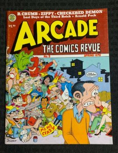 1976 Spring ARCADE The Comics Revue Magazine #5 FN+ 6.5 R Crumb