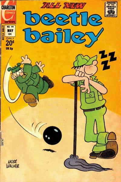 Beetle Bailey (Vol. 1) #99 VG; Charlton | low grade comic - save on shipping - d