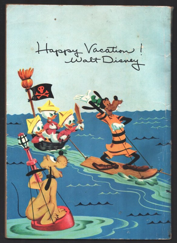 Walt Disney's Vacation Parade #4 1953-Donald Duck-Bucky Bug-Pluto-Mickey Mouse