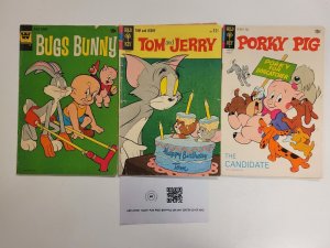 3 Whitman Comics #142 Bugs Bunny + #240 Tom and Jerry + #37 Porky Pig 68 TJ6