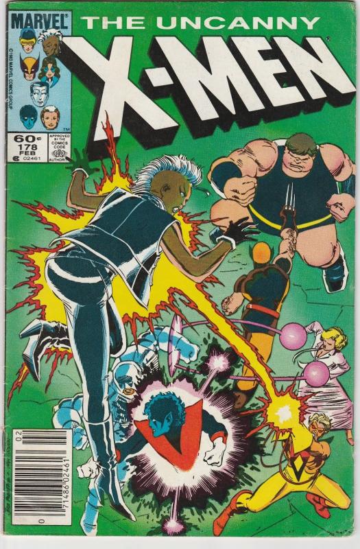 4 The Uncanny X-Men Marvel Comic Books # 176 177 178 179 Wolverine Cyclops WM6