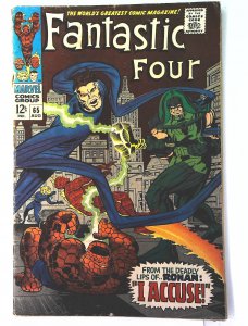 Fantastic Four (1961 series)  #65, VG- (Actual scan)