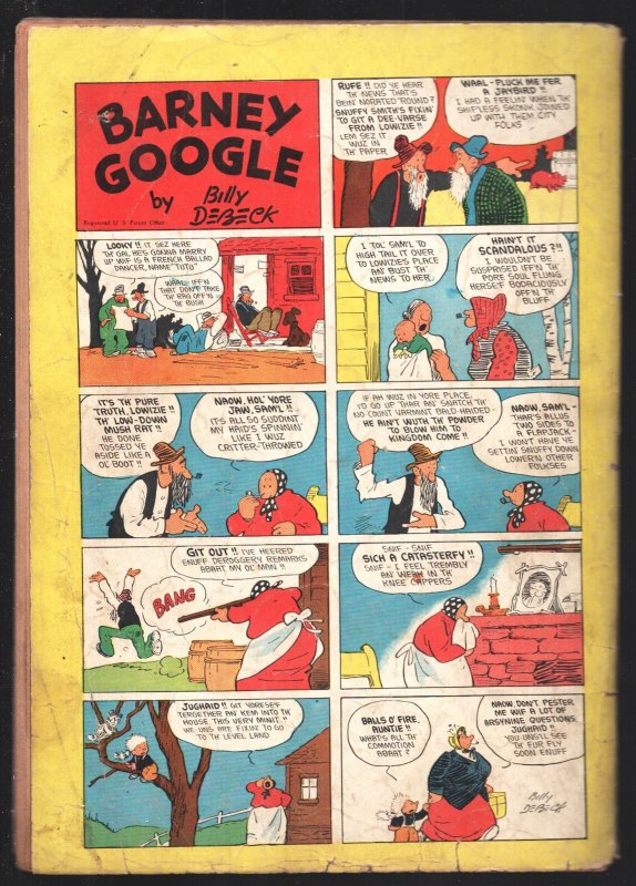 Barney Google and Snuffy Smith-Four Color Comics #40 1944-Dell-Billy DeBeck