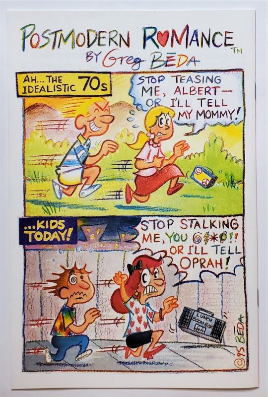 Postmodern Anxst (Greg Bedas) #2 (Sept 1995, Re-Imagining) 8.5 VF+