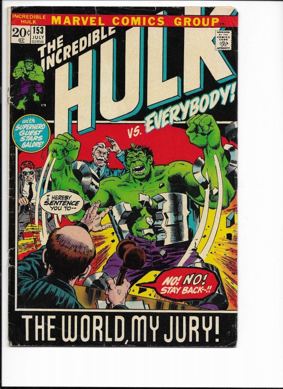 The Incredible Hulk #153 (1972)