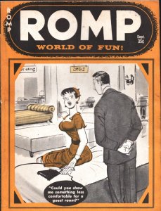 Romp #25 9/1964-Bill Ward-Wolverton-Wenzel-Dane Arden-Lucy Layne 