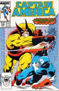 Captain America #330 (1987) Captain America