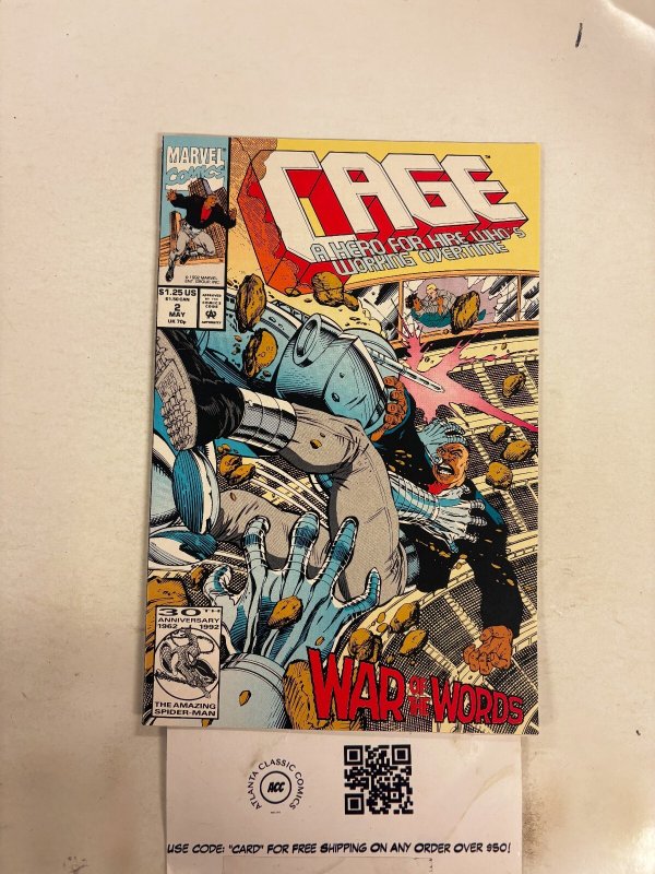 Cage Hero For Hire #2 NM Marvel Comic Books Iron Fist Avengers 11 HH82