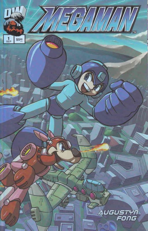 Mega Man #1B VF/NM ; Dreamwave | Foil Variant